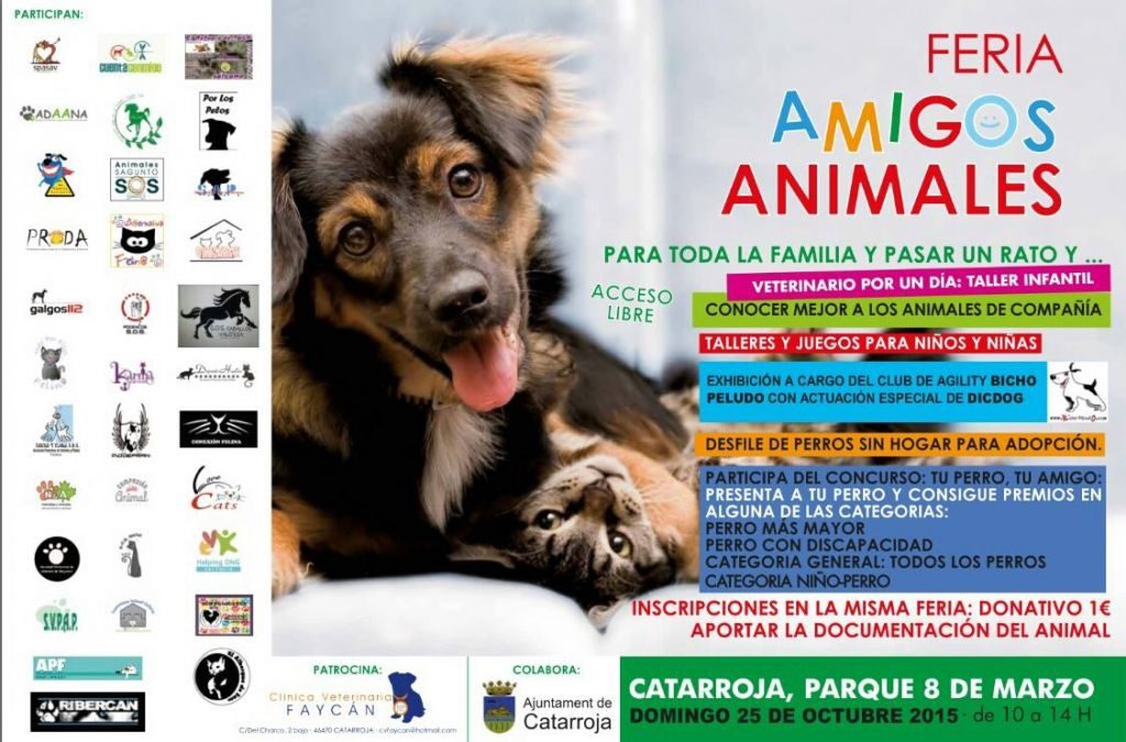 FERIA AMIGOS ANIMALES CATARROJA, 2015