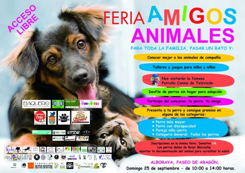 FERIA AMIGOS ANIMALES ALBORAYA