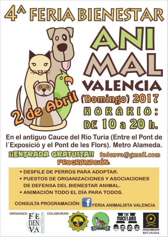 FERIA ANIMALISTA VALENCIA. 2017